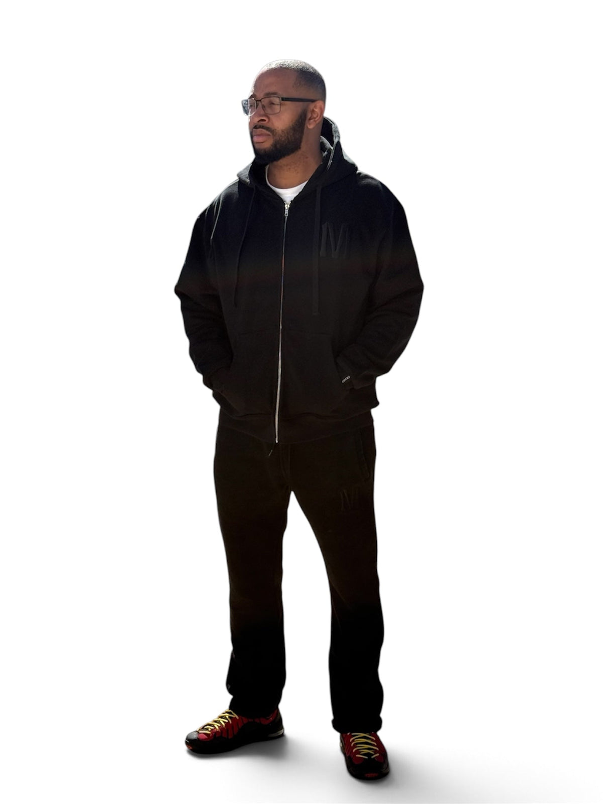 Mavanni Full Zip Hoodie — Black