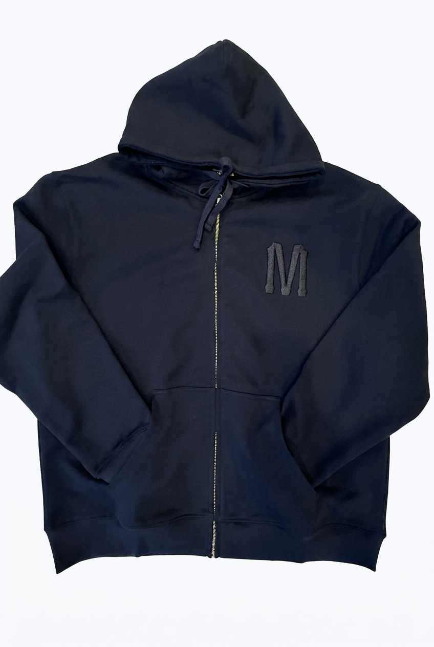 Mavanni Full Zip Hoodie — Black
