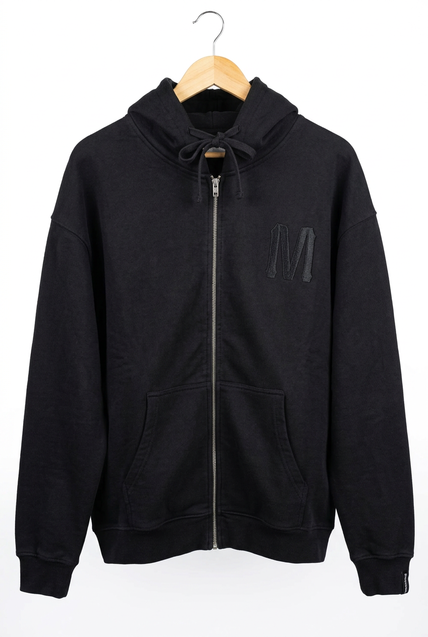Mavanni Full Zip Hoodie — Black